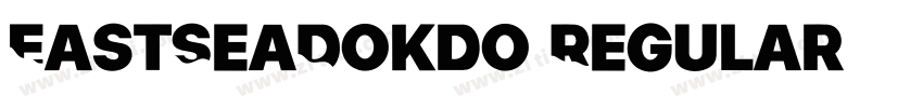 EastSeaDokdo Regular字体转换